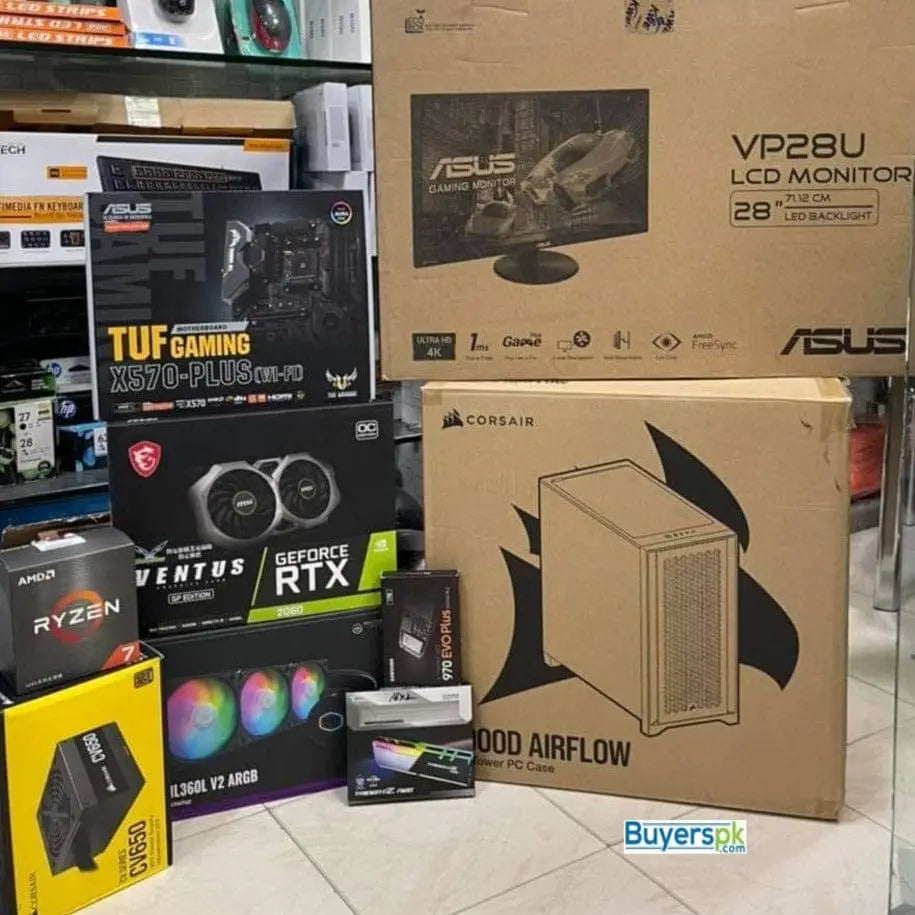 Ryzen 7 5800x Rendering System Build paired with MSI VENTUS 2060 6GB GPU in Pakistan Ryzen 7 5800x Rendering System Build paired with MSI VENTUS 2060 6GB GPU in Pakistan
